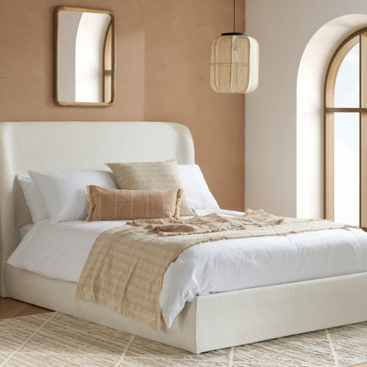 Birlea Lanis King Ottoman Bed Cream