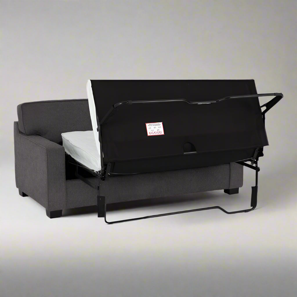 Seconique Eton Sofa Bed Dark Grey Fabric