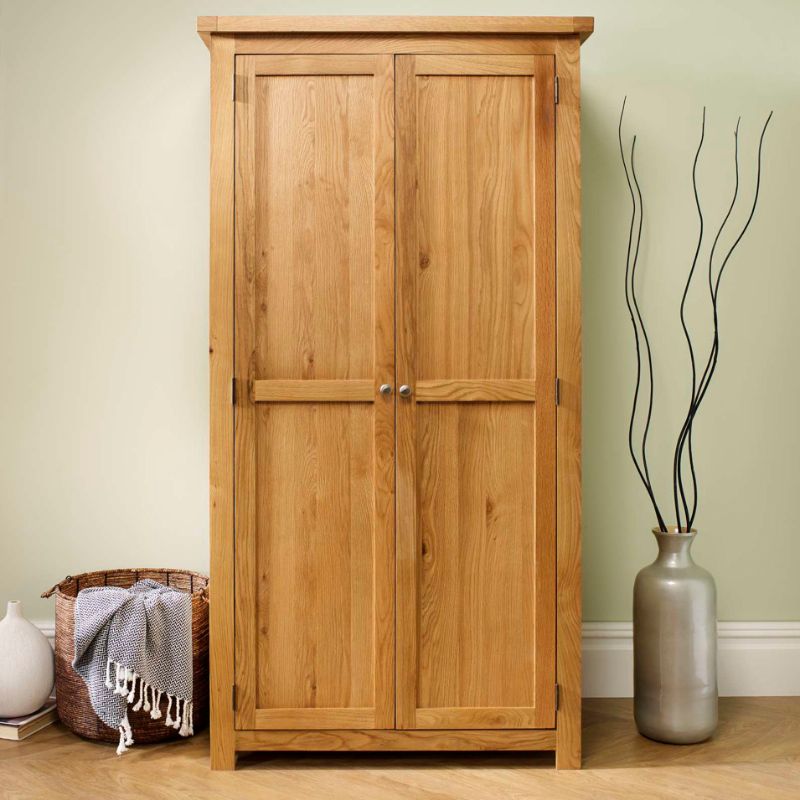 Birlea Woburn 2 Door Wardrobe Oak