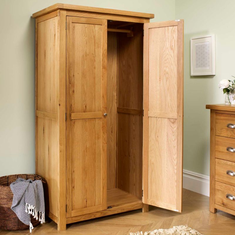 Birlea Woburn 2 Door Wardrobe Oak