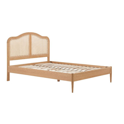 Birlea Leonie Rattan Super King Bed Oak