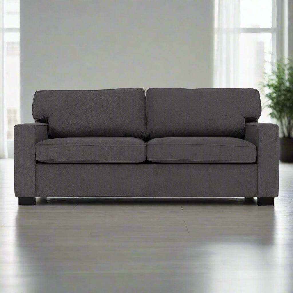 Seconique Eton Sofa Bed Dark Grey Fabric