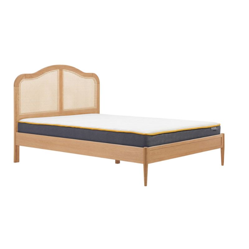 Birlea Leonie Rattan Super King Bed Oak