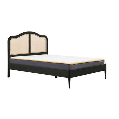 Birlea Leonie Rattan Super King Bed Black