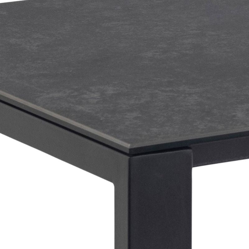 Furniture To Go Brentford Dining Table in Matte Black