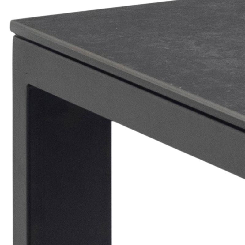 Furniture To Go Brentford Dining Table in Matte Black