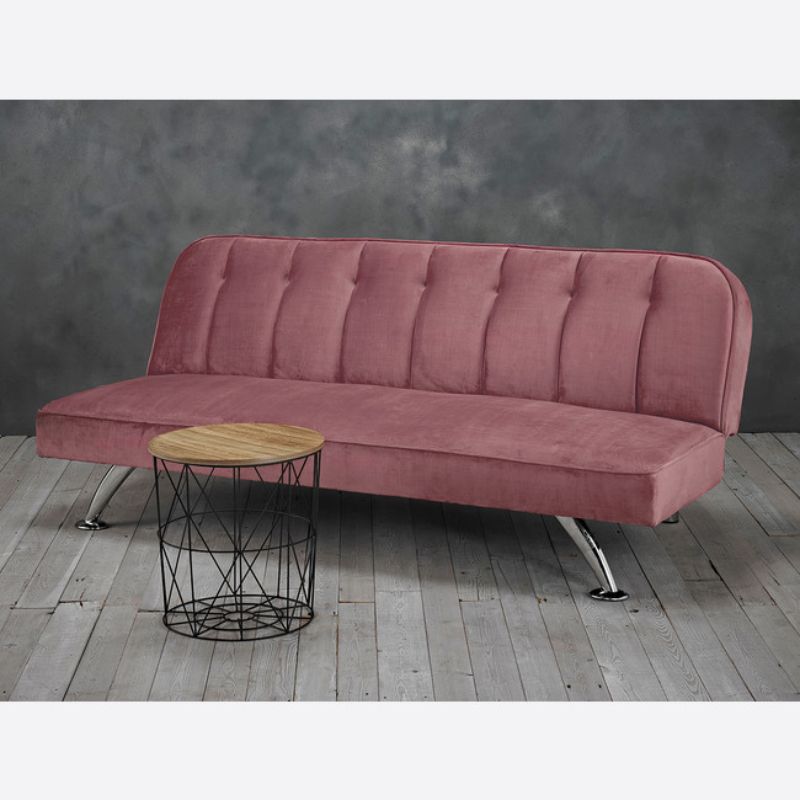 LPD Furniture Brighton Sofa Bed Pink