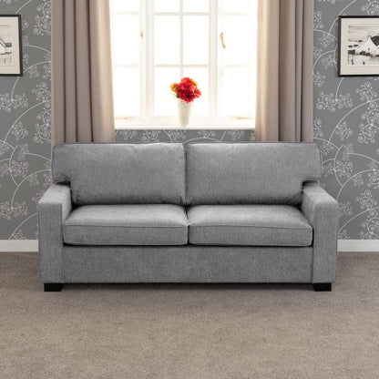 Seconique Eton Sofa Bed Light Grey Fabric
