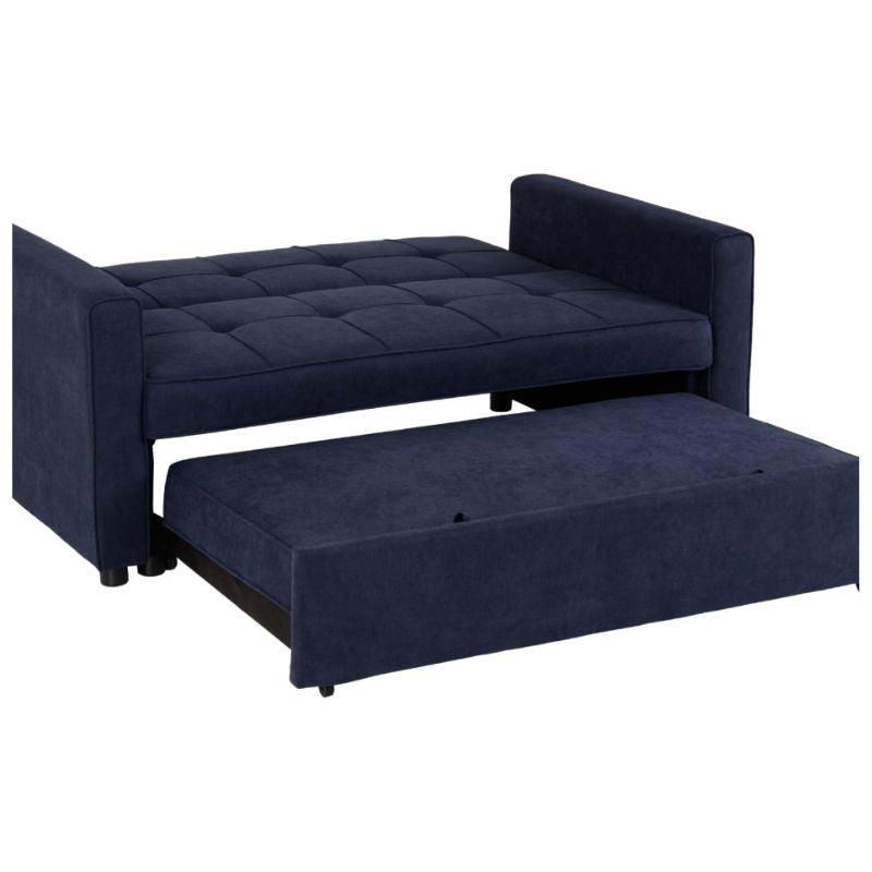 Seconique Astoria Sofa Bed Navy Blue Fabric