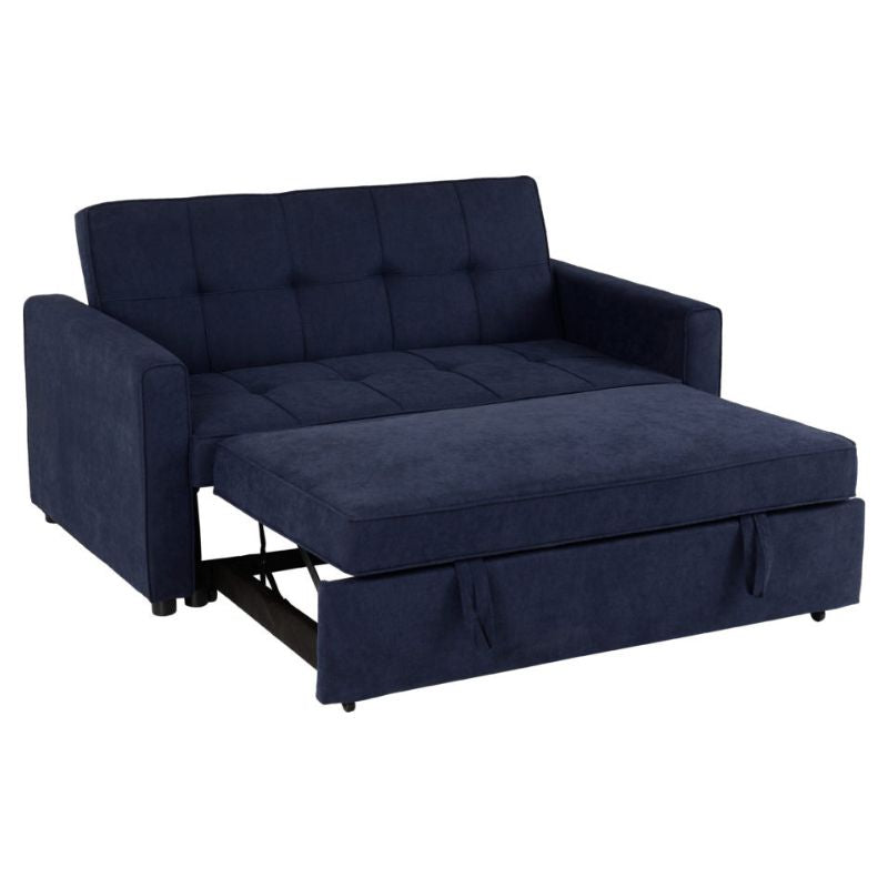 Seconique Astoria Sofa Bed Navy Blue Fabric