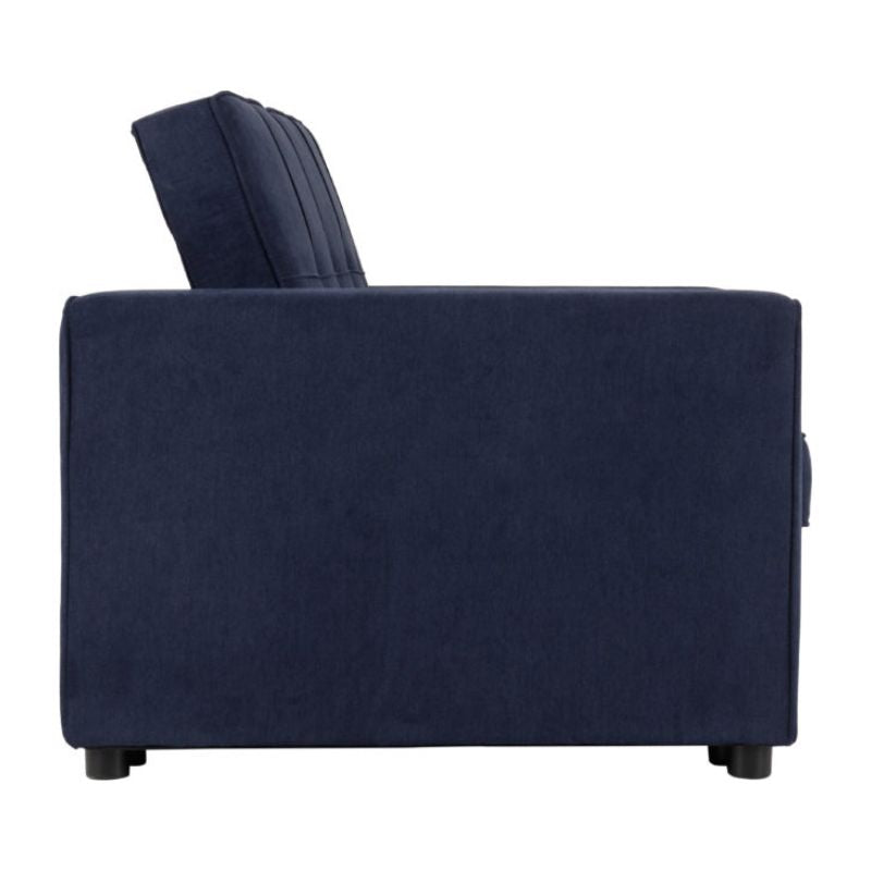 Seconique Astoria Sofa Bed Navy Blue Fabric