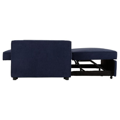 Seconique Astoria Sofa Bed Navy Blue Fabric