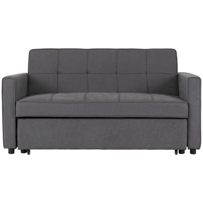 Seconique Astoria Sofa Bed Dark Grey Fabric