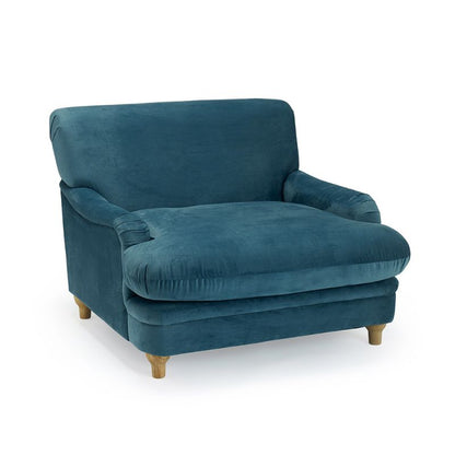 LPD Furniture Plumpton Chair Peacock Blue