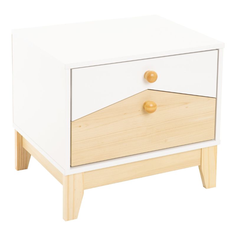 Seconique Cody Bedroom Set White/Pine Effect