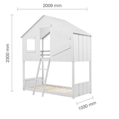 Birlea Safari Bunk Bed White